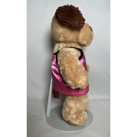 Build A Bear 15” Plush Dog With I Heart Slumber Parties Top - Picture 2 of 8